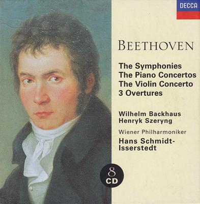 CD LUDWIG VAN BEETHOVEN WILHELM BACKH Symphonies Les Concertos pour Piano 4678922 Decca 2001 Japon Classique Occasion