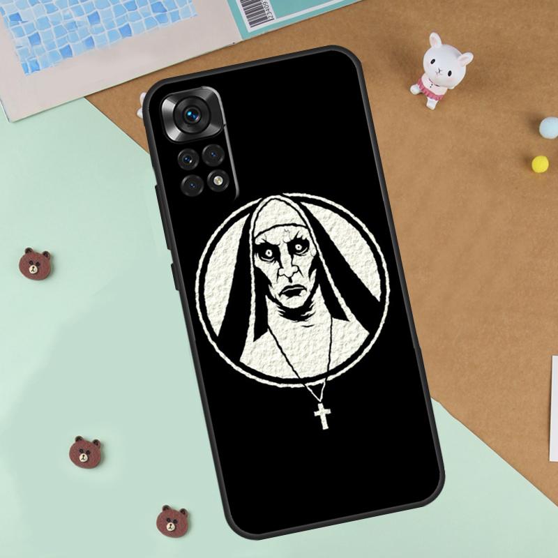 The Nun Valak Horror Case For Xiaomi Redmi Note 14 13 12 9 10 11 Pro 10S 11S 12S Cover For Redmi 13C 10C 12C 14C