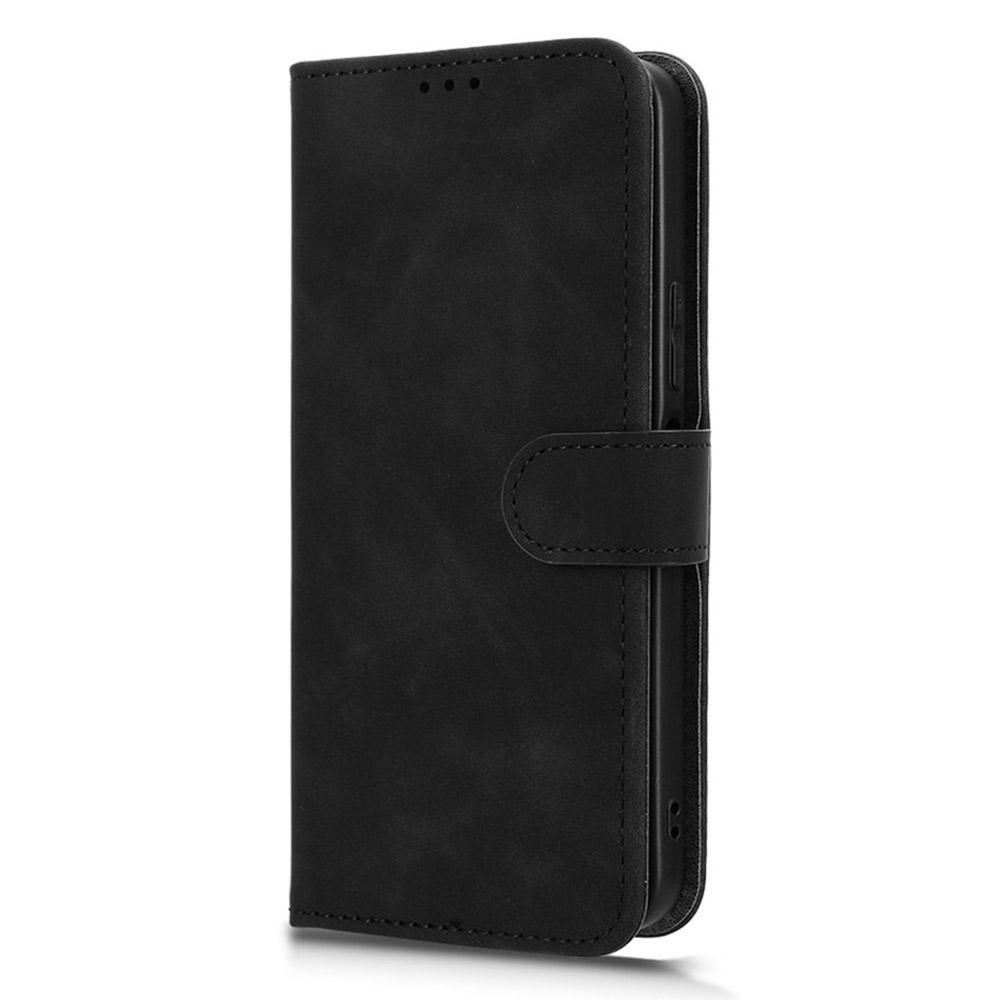 For vivo Y21d Leather Case Skin Feel Anti Drop Wallet Flip Phone Cover