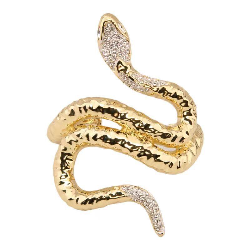 Retro Exaggerated Snake-shaped Bracelet Heavy Industry High-end Open Bracelet