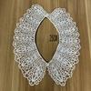 Elegant Lace Collar with Pearls Fashionable Women Collar Retros Neck Accessory for Fashionable Women