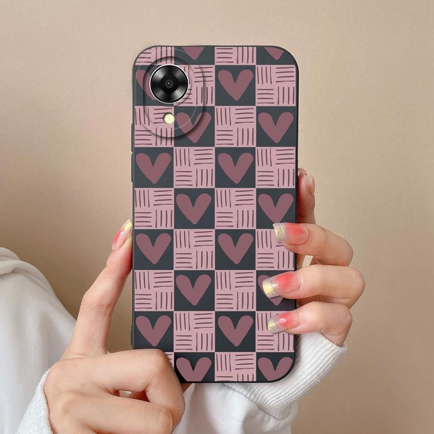 For Oppo A17k A16k A17 A16 A15 A12 A31 A33 A35 A36 A37 A52 A53s A54 A55 Phone Case Playful Boy Girl Pattern Fashion Shell For Oppo Silicone Back Cover