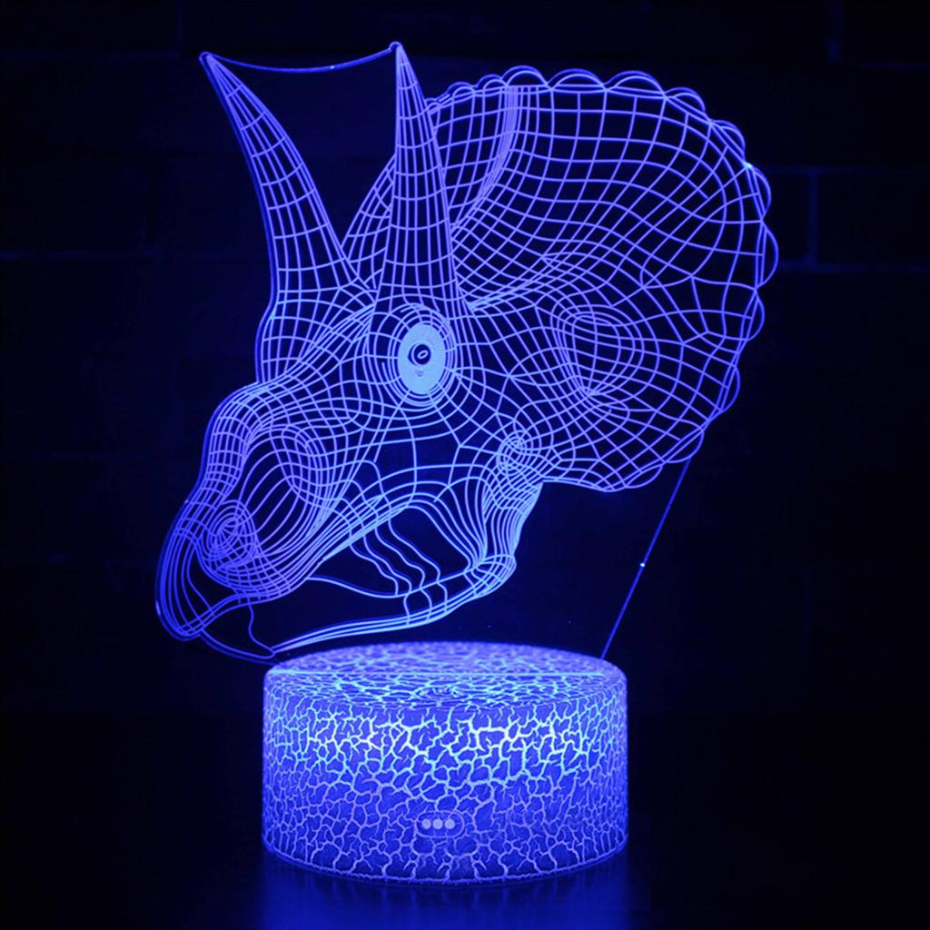 Colorful Creative 3D Night Light Gift Table Light Visual Light LED Light