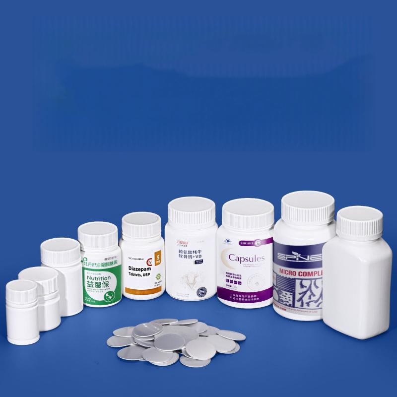 2PCS Water Cedar Plastic Solid Bottle Sample Container Medical Packaging Sealed Pill Bottle