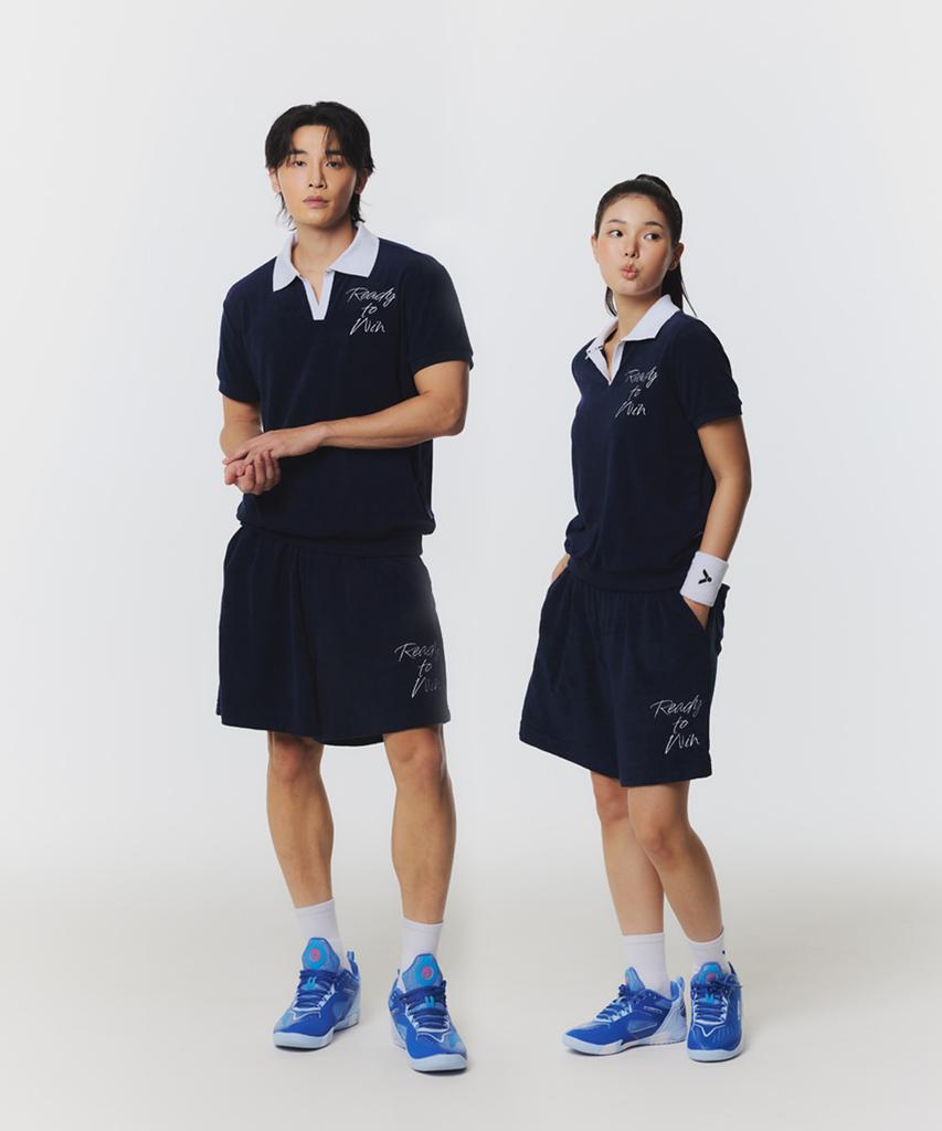 Bigteo Easy Terry Bermuda Unisex Badminton Shorts (Vt26Aps203U)