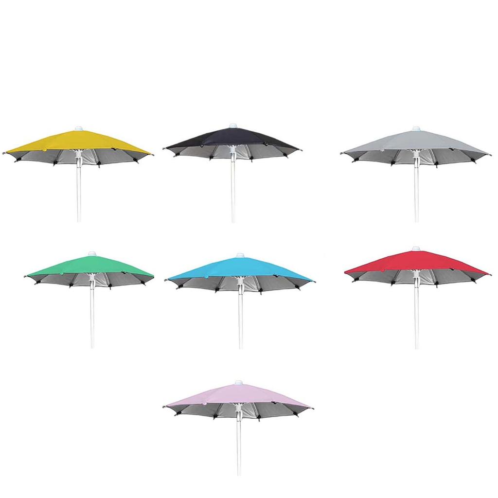 Plant Umbrella Garden Umbrella Stable Waterproof Versatile Convenient Stainless Steel Ground Stake Shade Cover for Backyard