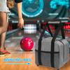 Bowling Bag Bowling Ball Bag with Padded Ball Holder Bowling Handbag Bowling Supplies for Outdoor