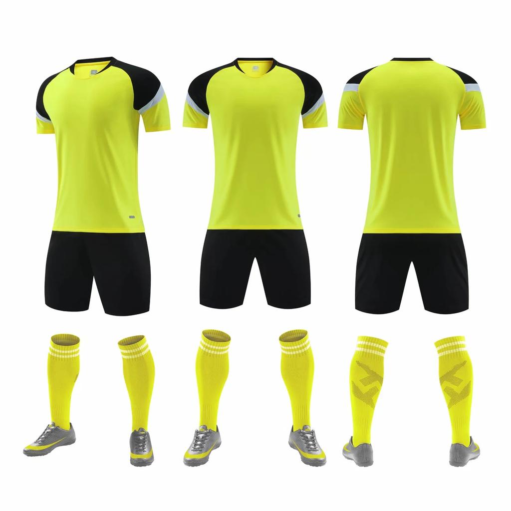 Football Uniform Set, Men'S Personality Team Uniform, Football Sports Training Clothing, Children'S Short Sleeve Football Clothes