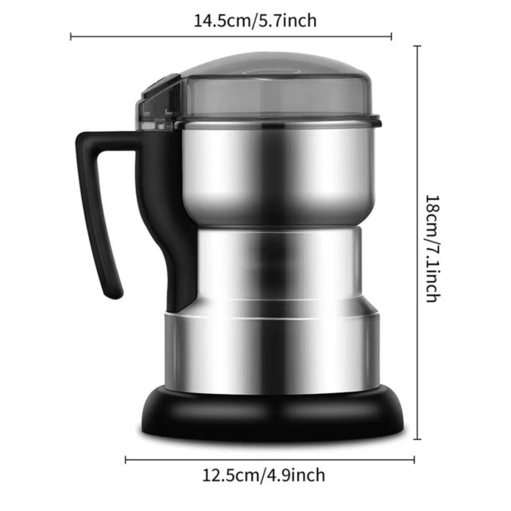 Stainless Steel Nuts Grain Grinder High Power Food Supplement Machine  Coffee Beans