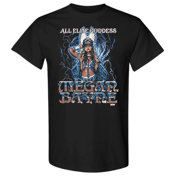Megan Bayne - All Elite Goddes AEW Official T-Shirt S разноцветный