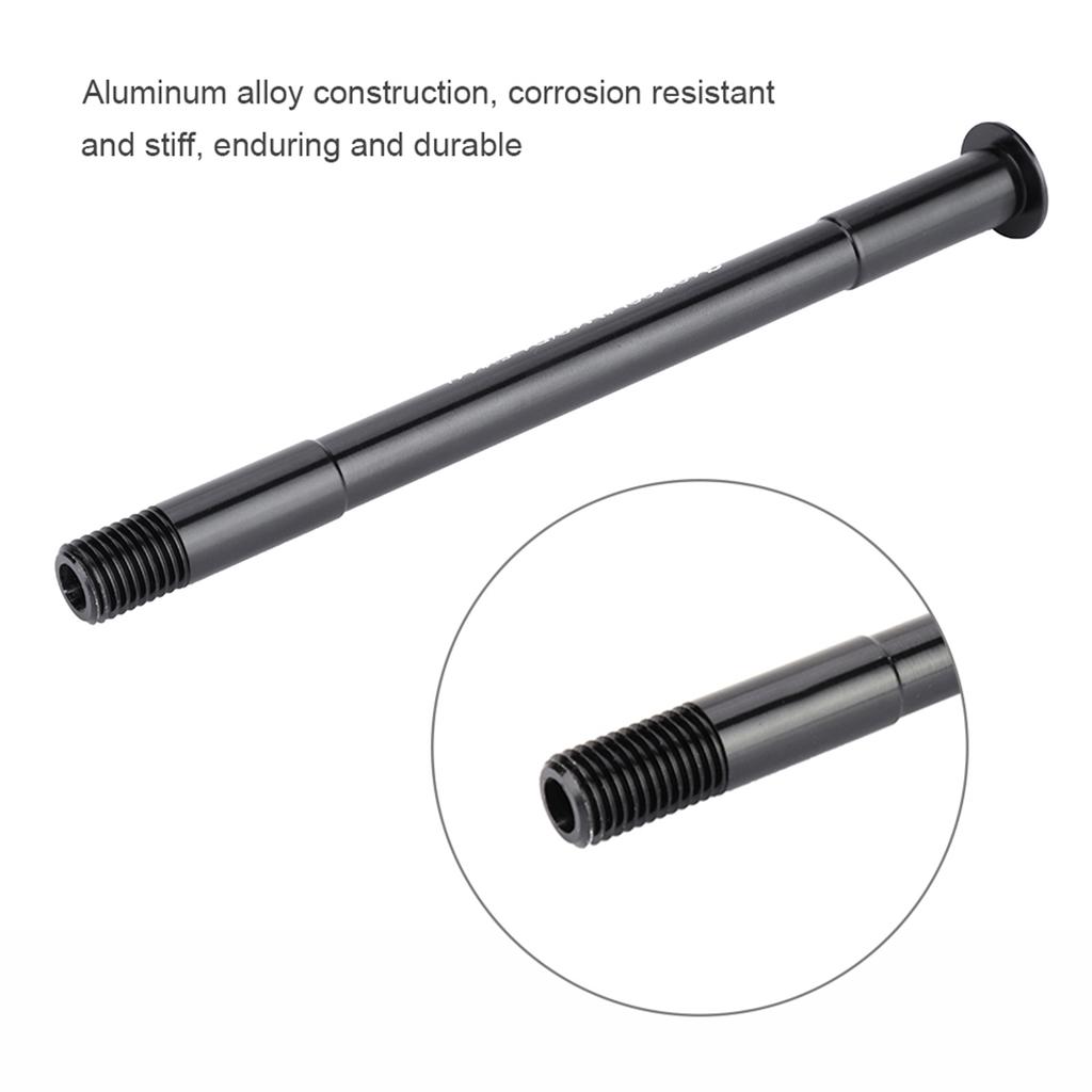 Bike Bicycle Front Hubs Tube Shaft Fork Thru Axle Lever Accessory