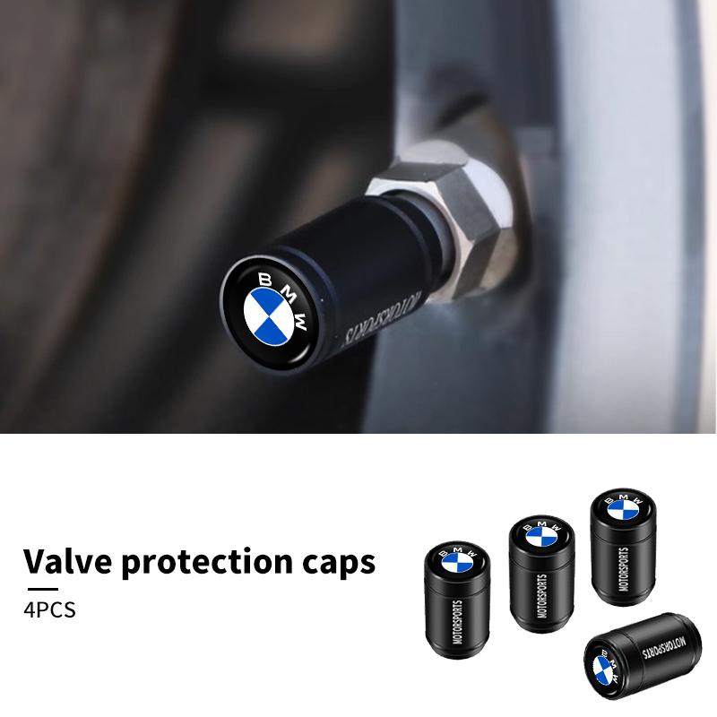 Nové 4 ks Krytky ventilků pneumatik kol automobilu Vzduchové stonky Příslušenství Pro BMW E46 E90 E60 F10 E39 F30 E36 F20 E87 E90 E70 E91 E30 G30 E