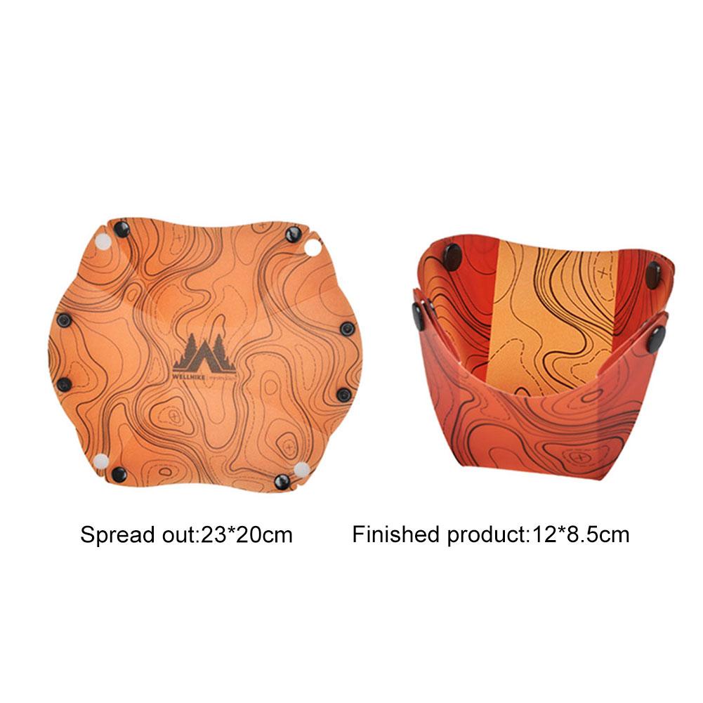 Outdoor Lightweight Folding Tableware Portable Bowl Dinner Plate Coffee Filter Funnel Water Cup Multi-purpose Camping Tableware