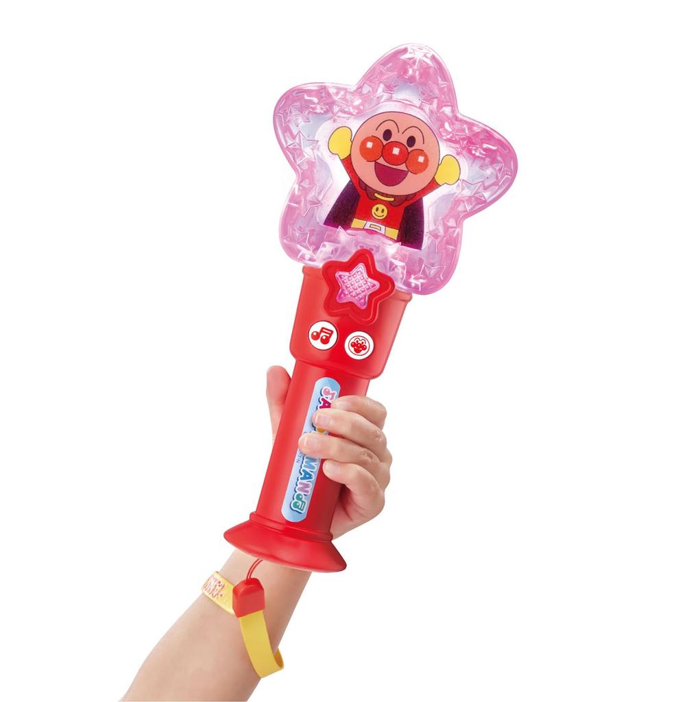 JOYPALETTE Anpanman Sing and Shake Rhythm Stick Dance!