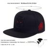 Cotton Black Tiger Embroidery Baseball Cap Men Women Snapback Hats Summer Leisure Trucker Caps Unisex Hip Hop Hats Gorras