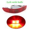 Rear Reflector Lights For Mitsubishi Outlander EX 2007 2008 2009 2010 2011 2012 Bumper Brake Lamps Part Car 8352A005 8355A004