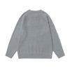 Mens Street Style Fleece Knit Sweater Loose Fit Round Neck Long Sleeve Casual Winter Top