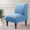 Armless Chair Cover Single Sofa Slipcover Modern Accent Stretch Chair Covers Elastic Cheap Couch Protector Cover For Home Hotel
