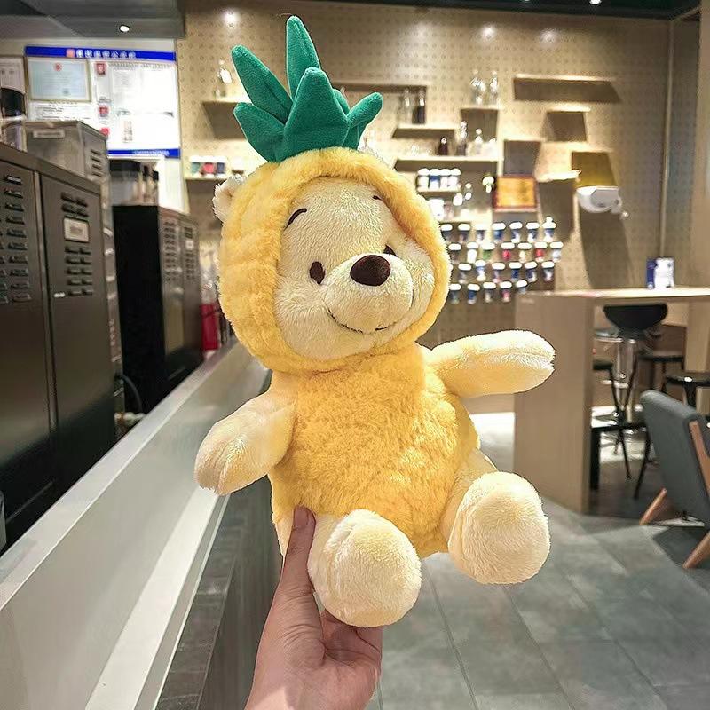 Disney HOTSALE 35cm Winnie Puuh Plüschtier Niedlicher kleiner Bär Puppe Vivi Puppe Freund Geburtstagsgeschenk Weihnachtsgeschenk