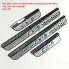 Voor Mazda CX-5 CX 5 CX5 2017~2024 Deurdrempelbeschermer Roestvrij Staal Schrapbord Deurdrempels Pedaalbeschermer Autohoes Auto-accessoires