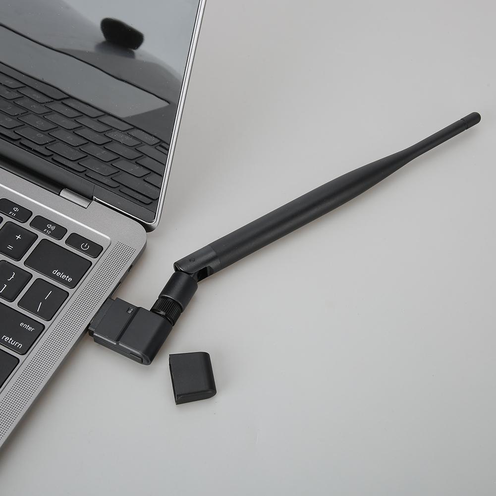150M USB WiFi Wireless Network LAN Card for Desktop Laptop with High Gain Antenna