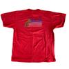 Hogue Grips Vintage 1990s Red Mens Large T Shirt Double Sided Oneita Power T
