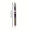 12Pcs 0.5mm Sanrio Kuromi Elf Box Press Pen High-Pretty Neutral Pen ST Head Sign Pen Black Smooth Back To School Season