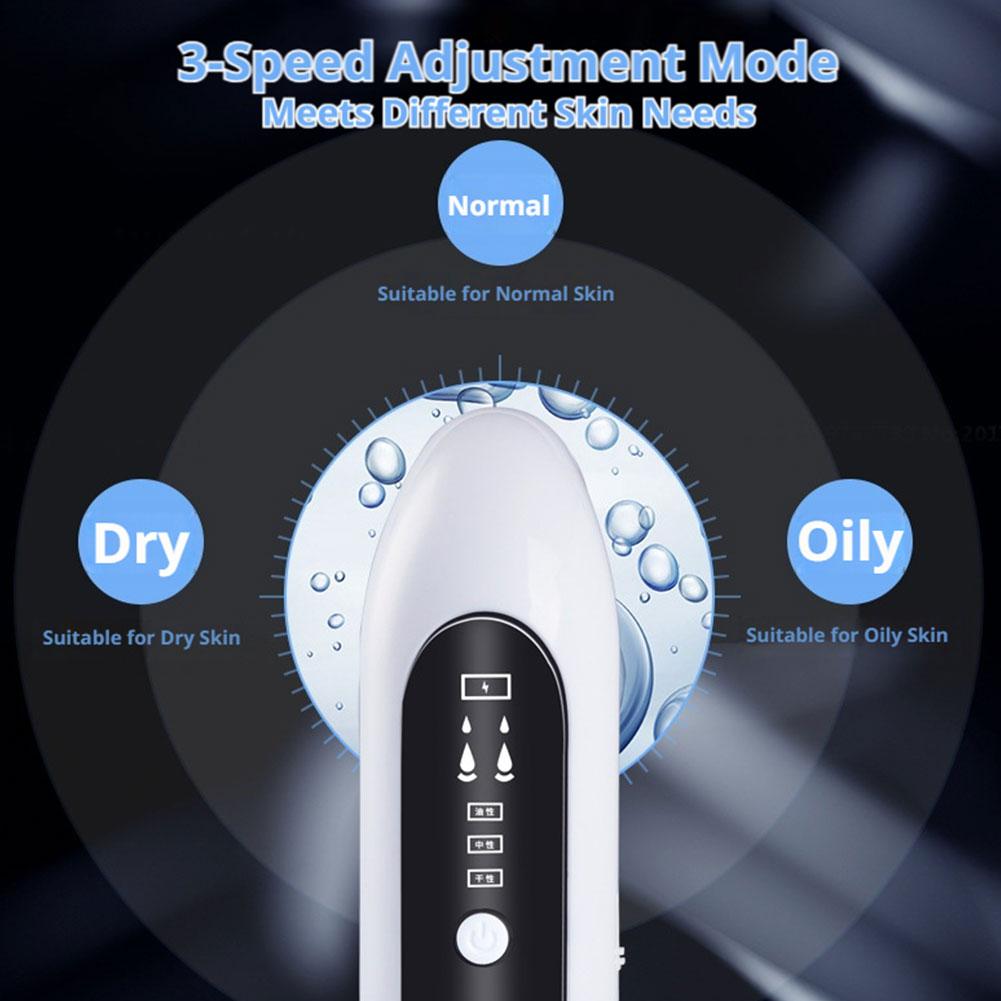 Blackhead Remover Machine, Electric Pore Vacuum, Acne Remover, Facial Exfoliation Deep Cleaning Water Circulation Beauty Device