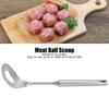 304 Stainless Steel Meatball Spoon with Hole Sliding Making Spoon  Kitchen/Dinning Bar