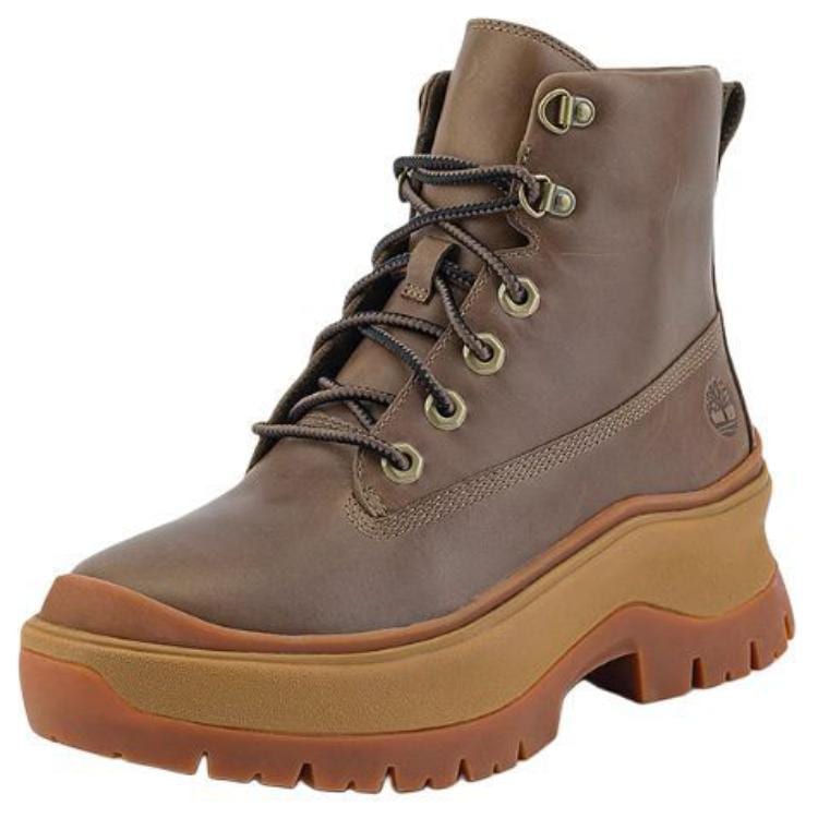 Timberland Stivali Outdoor a gambale alto impermeabili e antiscivolo da donna Marrone A295JEM4