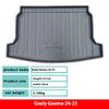 Durable Waterproof TPE Trunk Mat for 2024-2025 Geely Xingyuan - Eco-friendly Interior Accessory