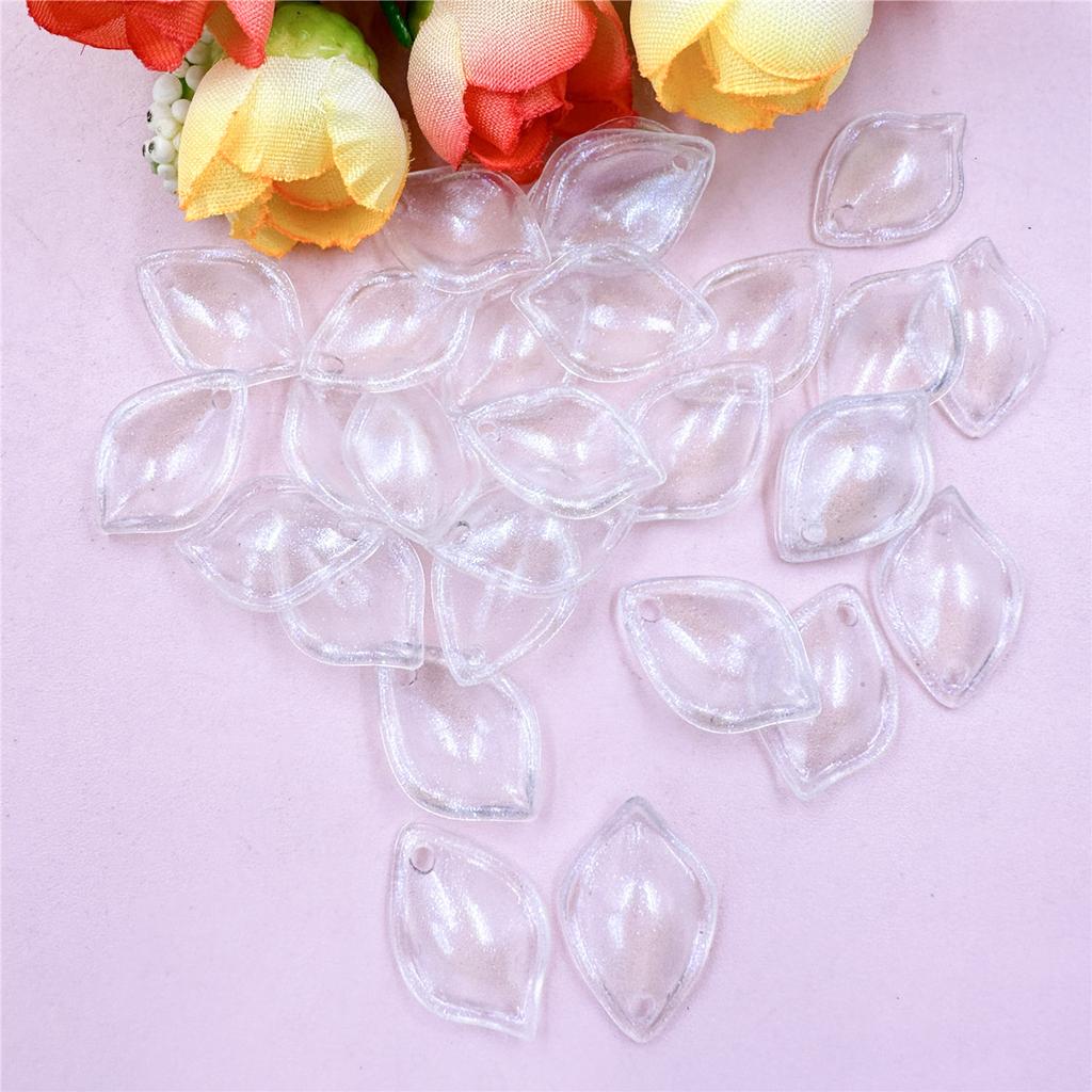 Přívěsek DIY materiál kreativní výroba šperků 200 ks/sada přívěsků korálků do vlasů náušnice šperky DIY náramek akrylové listy prášek třpytky 13,3 mm * 19,6 mm