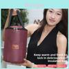 Insulated Lunch Box Bag With Waterproof Oxford Material Large Capacity For Home Office Use