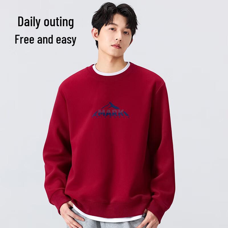 Mark Fairwhale Men's Loose Fit Vintage Crewneck Sweatshirt