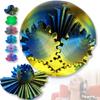 Gear Sphere 3D Printed Gear Ball Fidget Toy Stress Ball Creative Spin Ball  for Kids