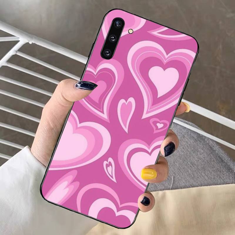 Love Heart Phone Case for Samsung Note 5 7 8 9 10 20 Pro Plus Lite Ultra A21 12 72