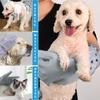 Dog bath gloves, pet grooming gloves with soft brush, suitable for bathing and massaging cats and dogs.