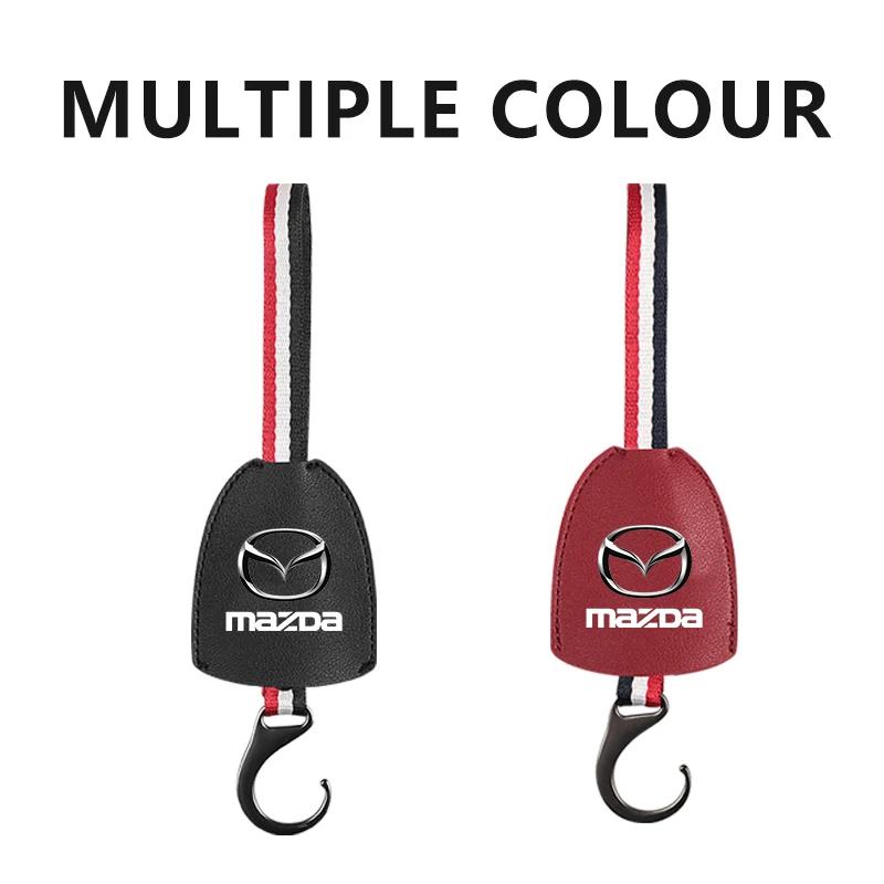 Závěs na opěradlo sedadla s logem auta Háček na tašku Skryté háčky do interiéru auta Pro Mazda 3 6 Atenza Axela Demio CX3 CX5 MP MS RX8 Autodoplňky