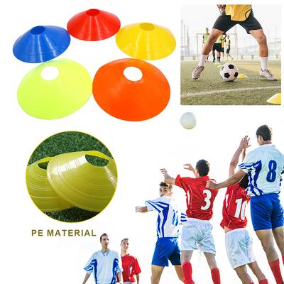 10Pcs Agility Soccer Cones Multifunction Soccer Practice Cones with Circular Holes Agility Cones Marker for Sports and Games