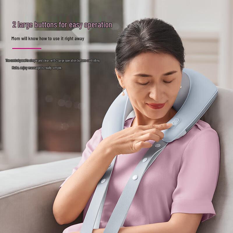 Philips 3D Kneading Neck and Shoulder Massager with Heat CN plug (adapter included)