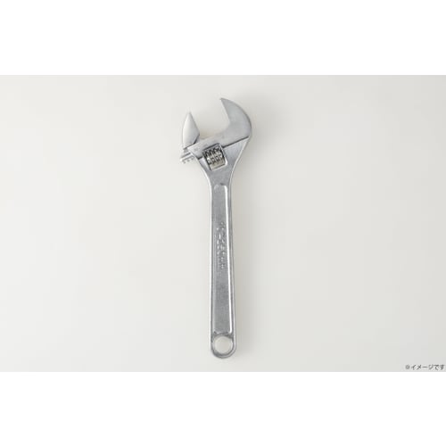 Takagi Adjustable Wrench, 250mm (Maximum Opening Width: Approx. 30mm) for Tightening Bolts and Nuts, with Measuring Tape, Adjustable, for Water Supply