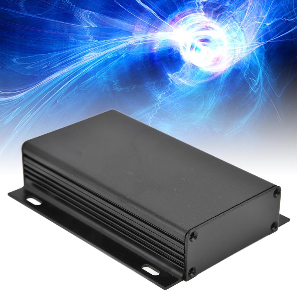 Aluminum Alloy Electric Box Project Case Split Enclosure 25x84x110mm Matte Black Plate