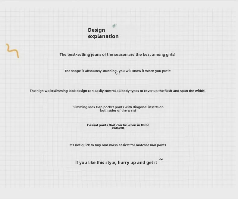 Damskie Retro Dżinsy z Wysokim Stanem i Szerokimi Nogawkami - Wzór Vintage Skóry na Jesień/Zimę