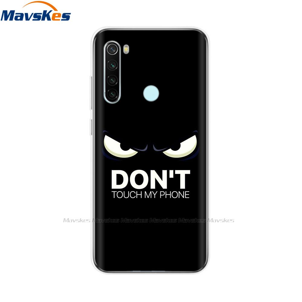 Phone Case for Xiaomi Redmi Note 8T Case 6.3" Silicon Soft TPU Back Cover for Redmi Note 8 8T Note8 Pro Case Protect Shell Coque