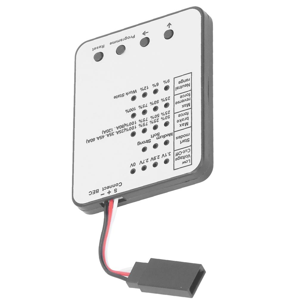 Programming Card RC Car Programming Card LED Program Card ESC Programming Card For ZD Racing