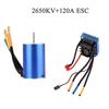 3670 2650KV 2150KV 1900KV 4poles Sensorless Brushless Motor with ESC&LED Programming Card Combo Set