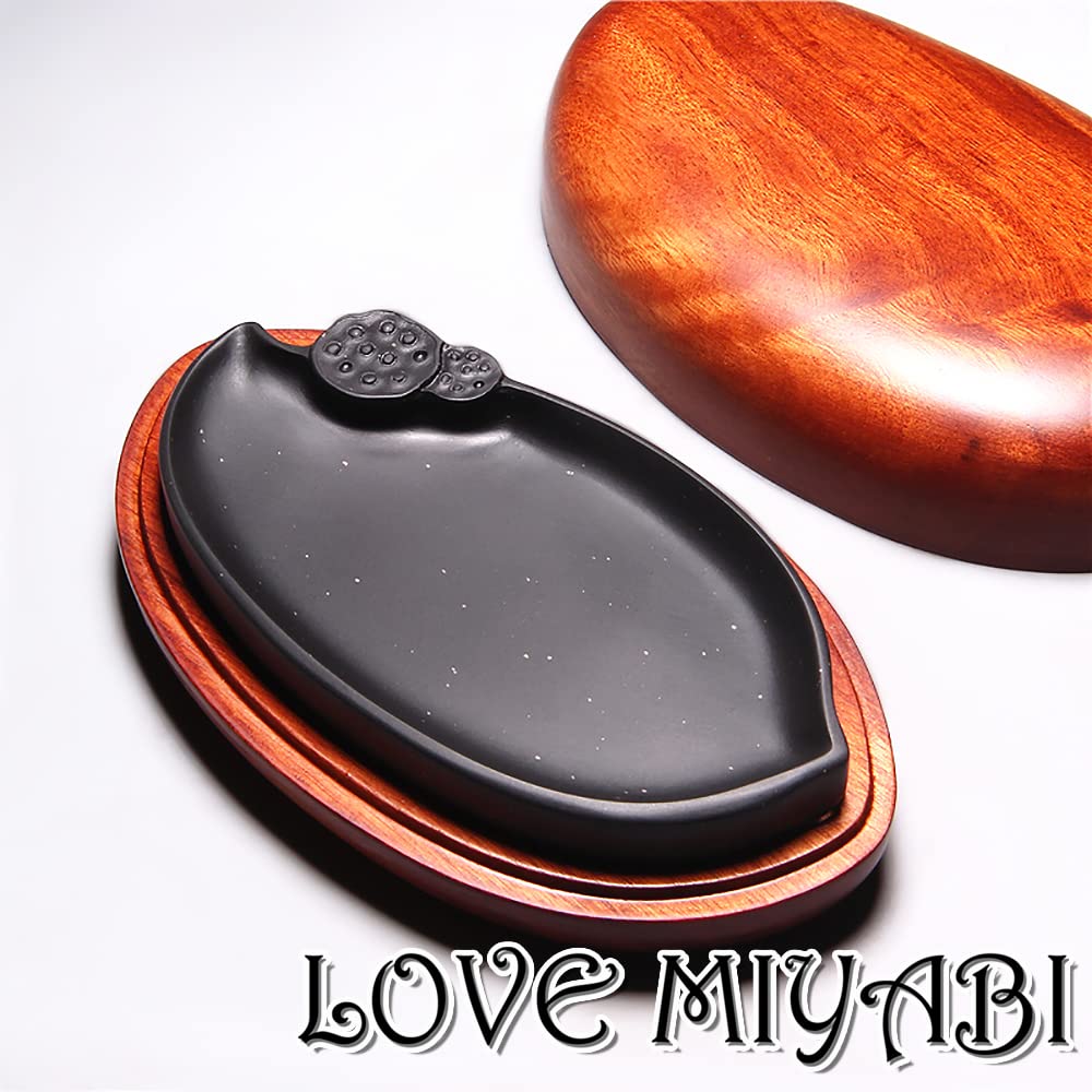 LOVE MIYABI Shezhou comes in a beautiful camphor wood Made from Dragontail Venus this inkstone is one of four great alongside the and Chenni Made from