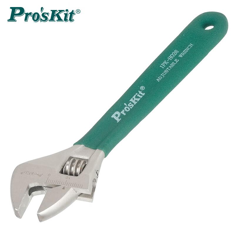 Pro sKit 6-inch Titanium Anti-slip Adjustable Wrench