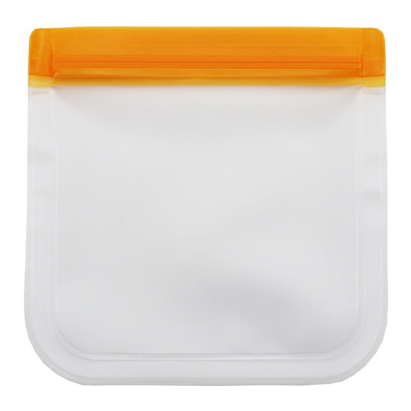 Reusable PEVA Fresh-Keeping Food Storage & Freezer Bag, Self-Sealing for Fruits & Vegetables