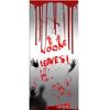 Spooktacular Halloween Decoration Blood Handprint Door Sticker For Ghostly Home Setup
